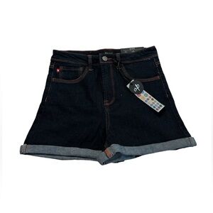 April Jeans Fit Leg Relaxed High Rise Short Jeans Size Medium